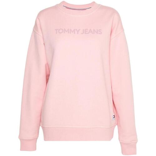 tekstylia Damskie Bluzy Tommy Hilfiger  Różowy