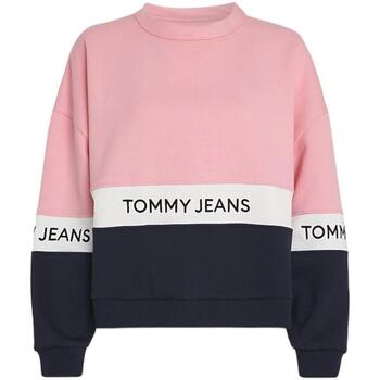 tekstylia Damskie Bluzy Tommy Hilfiger  Różowy