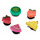 Dodatki Akcesoria do butów Crocs Sparkle Glitter Fruits 5 Pack Wielokolorowy