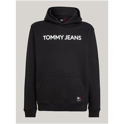 tekstylia Męskie Bluzy Tommy Jeans DM0DM18413 Czarny
