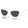 Zegarki & Biżuteria  okulary przeciwsłoneczne Prada Occhiali da Sole  PRA02S 17K08Z Biały