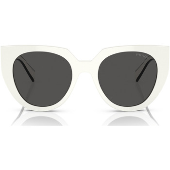 Zegarki & Biżuteria  okulary przeciwsłoneczne Prada Occhiali da Sole  PR14WS 1425S0 Biały