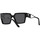 Zegarki & Biżuteria  Damskie okulary przeciwsłoneczne D&G Occhiali da Sole Dolce&Gabbana DG4446B 501/6G Czarny