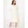 tekstylia Damskie Sukienki La Modeuse 68920_P160793 Biały