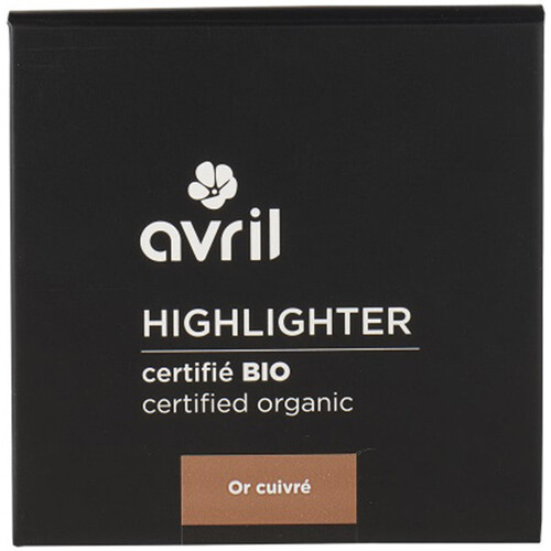 uroda Damskie Rozświetlacze  Avril Certified Organic Highlighter - Or Cuivré Złoty