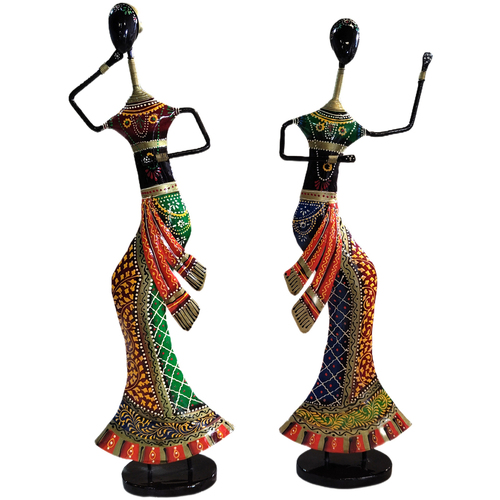 Dom Statuetki i figurki  Signes Grimalt Afrykański Tancerz 2 U Wielokolorowy