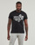 tekstylia Męskie T-shirty z krótkim rękawem Versace Jeans Couture 76GAHG00 Czarny / Biały