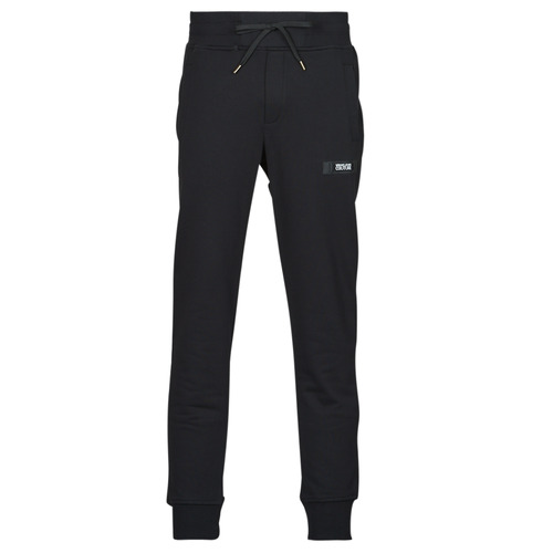 tekstylia Męskie Spodnie dresowe Versace Jeans Couture 76GAAE05 Czarny / Biały