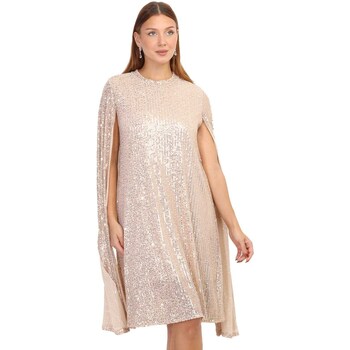 tekstylia Damskie Sukienki La Modeuse 69348_P161434 Złoty