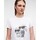 tekstylia Damskie T-shirty i Koszulki polo Karl Lagerfeld 230W1772 IKONIK 2 0 Biały
