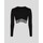 tekstylia Damskie Swetry Karl Lagerfeld 240W1716 SEAMLESS LOGO Czarny