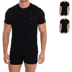 tekstylia Męskie T-shirty z krótkim rękawem Diesel 00SPDG-0LIAD-E4101 Czarny
