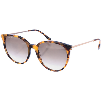 Zegarki & Biżuteria  Damskie okulary przeciwsłoneczne Lacoste L928S-214 Brązowy