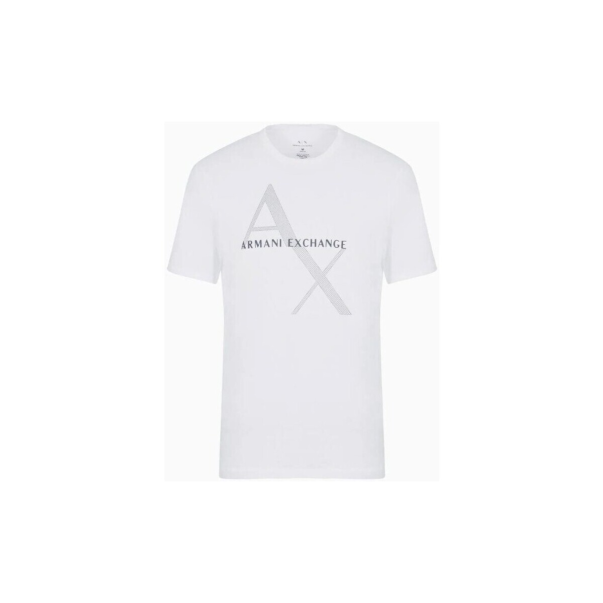 tekstylia Męskie T-shirty z krótkim rękawem EAX 8NZT76 Z8H4Z Biały