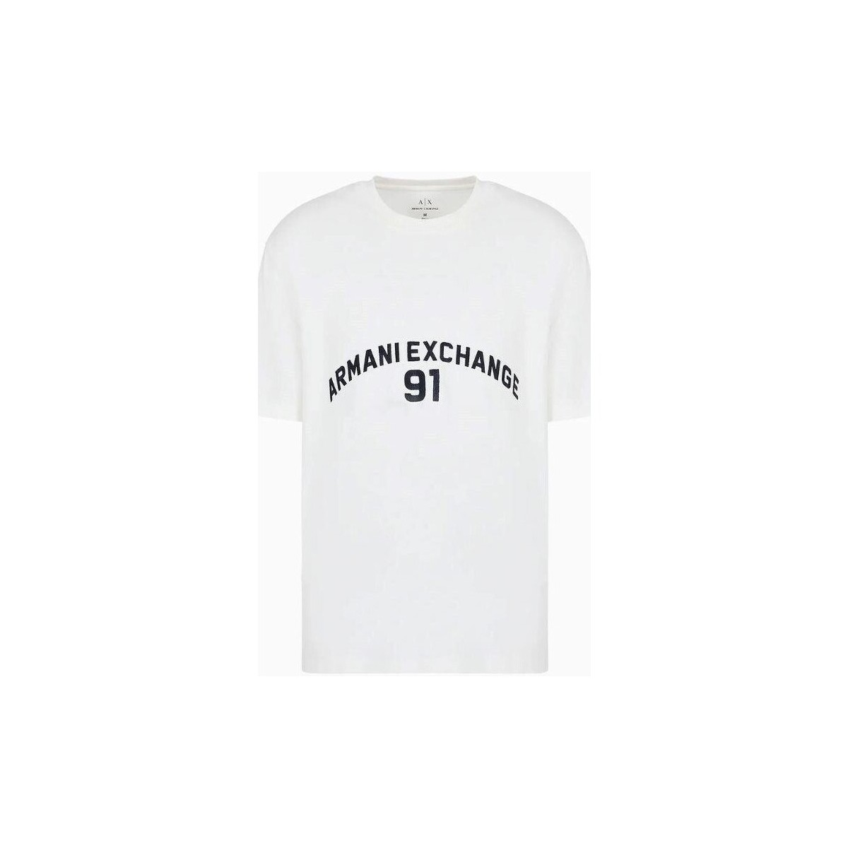 tekstylia Męskie T-shirty z krótkim rękawem EAX 3DZTLP ZJLFZ Biały