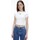 tekstylia Damskie T-shirty z krótkim rękawem Calvin Klein Jeans J20J218337YAF Biały