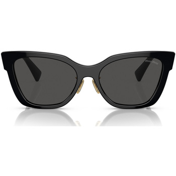 Zegarki & Biżuteria  Damskie okulary przeciwsłoneczne Miu Miu Occhiali da Sole Miu Miu MU02ZS 1AB5S0 Czarny