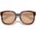 Zegarki & Biżuteria  Damskie okulary przeciwsłoneczne Miu Miu Occhiali da Sole Miu Miu MU01ZS 11Q40D Brązowy