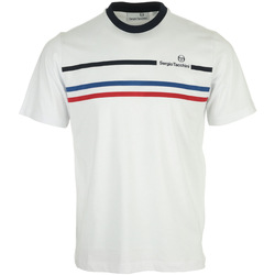 tekstylia Męskie T-shirty z krótkim rękawem Sergio Tacchini Plug In Co T Shirt Biały