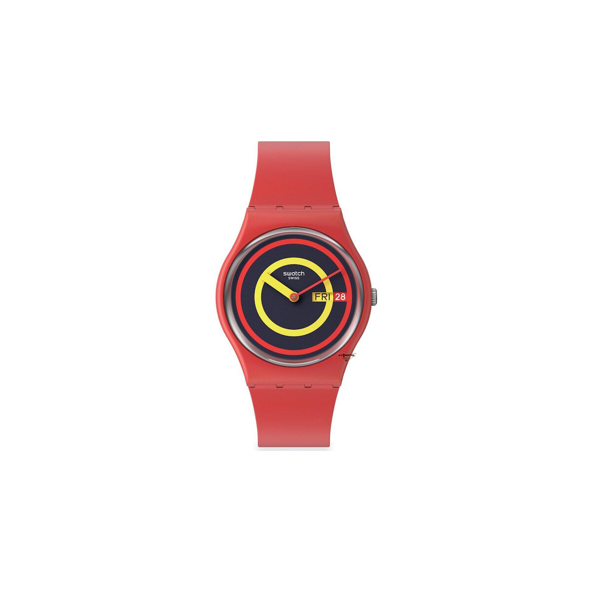 Zegarki & Biżuteria  Zegarki analogowe Swatch  Czerwony