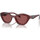 Zegarki & Biżuteria  okulary przeciwsłoneczne Prada Occhiali da Sole  PRA02S 18O80B Czerwony