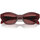 Zegarki & Biżuteria  okulary przeciwsłoneczne Prada Occhiali da Sole  PRA02S 18O80B Czerwony