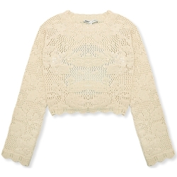 tekstylia Damskie Swetry Only Cille Life Knit L/S - Birch Beżowy