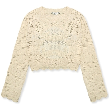 tekstylia Damskie Swetry Only Cille Life Knit L/S - Birch Beżowy