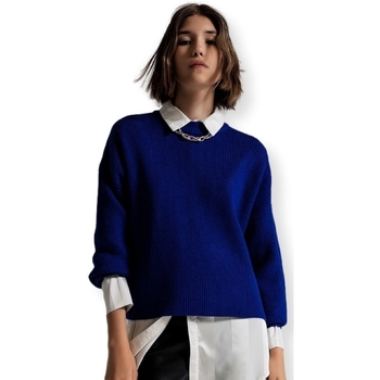 tekstylia Damskie Swetry Q2 Knit 5381808 - Blue Niebieski