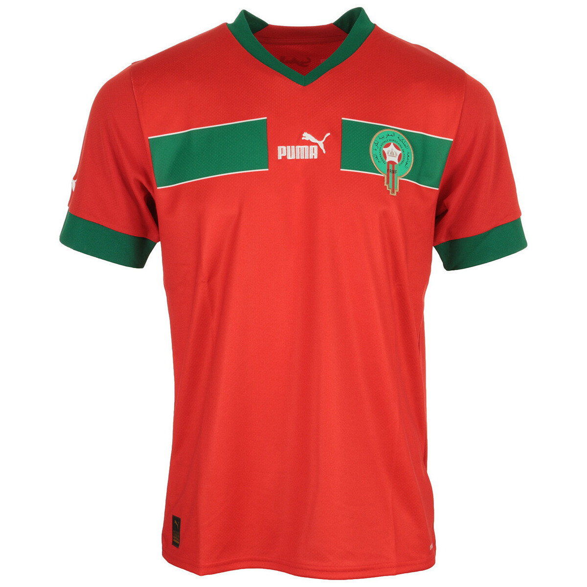 tekstylia Męskie T-shirty z krótkim rękawem Puma Frmf Maroc Home Jersey Replic Czerwony