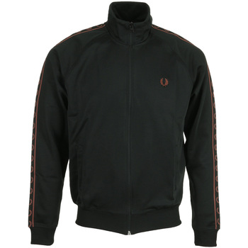 Fred Perry Contrast Tape Track Jacket Czarny