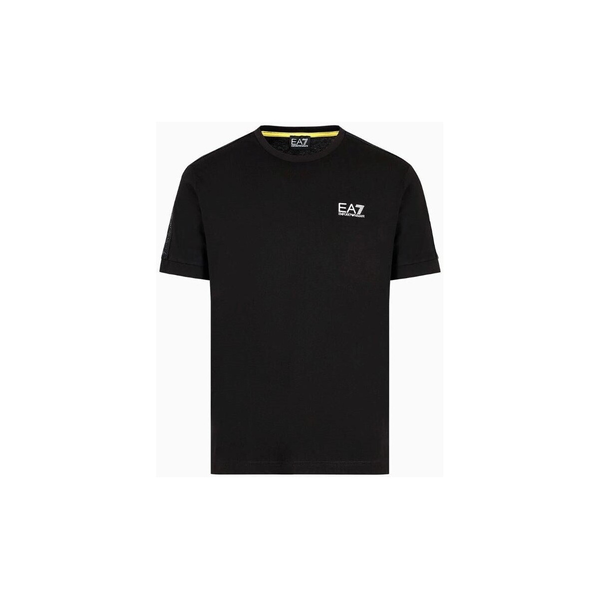 tekstylia Męskie T-shirty z krótkim rękawem Emporio Armani EA7 3DPT35 PJ02Z Czarny