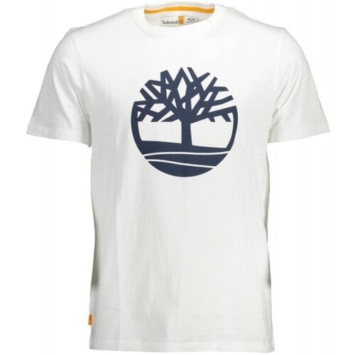 tekstylia Męskie T-shirty z krótkim rękawem Timberland TB0A2C6S Biały