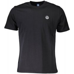 tekstylia Męskie T-shirty z krótkim rękawem North Sails 902502-000 Czarny