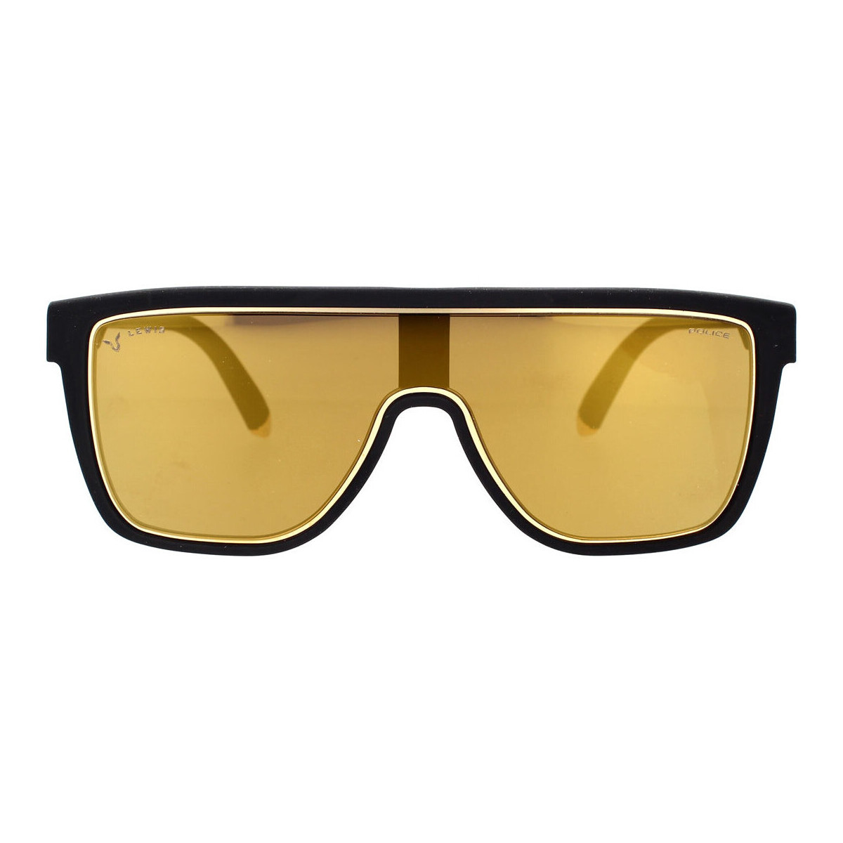 Zegarki & Biżuteria  Męskie okulary przeciwsłoneczne Police Occhiali da Sole  Lewis Hamilton SPLC51 6AAG Czarny