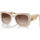 Zegarki & Biżuteria  okulary przeciwsłoneczne Prada Occhiali da Sole  PRA08S 11O6S1 Brązowy