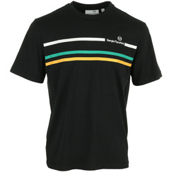 tekstylia Męskie T-shirty z krótkim rękawem Sergio Tacchini Plug In Co T Shirt Czarny