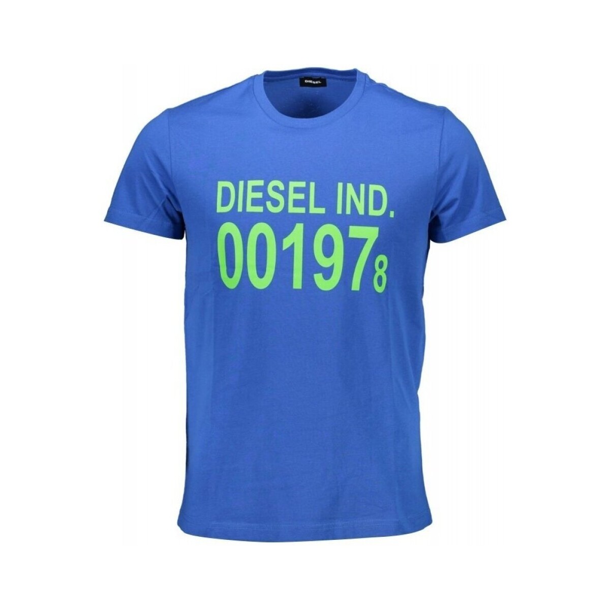 tekstylia Męskie T-shirty z krótkim rękawem Diesel SASA-T-DIEGO Niebieski