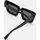 Zegarki & Biżuteria  okulary przeciwsłoneczne Retrosuperfuture Occhiali da Sole  Coccodrillo Black 2GS Czarny