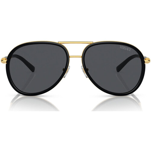 Zegarki & Biżuteria  Damskie okulary przeciwsłoneczne Versace Occhiali da Sole  VE2260 100287 Czarny