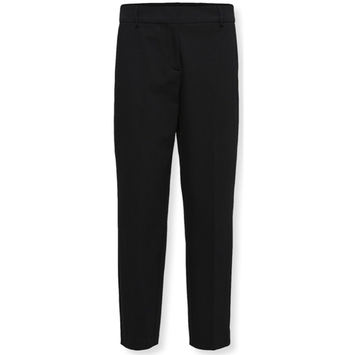 tekstylia Damskie Spodnie Selected W Noos Ria Trousers - Black Czarny