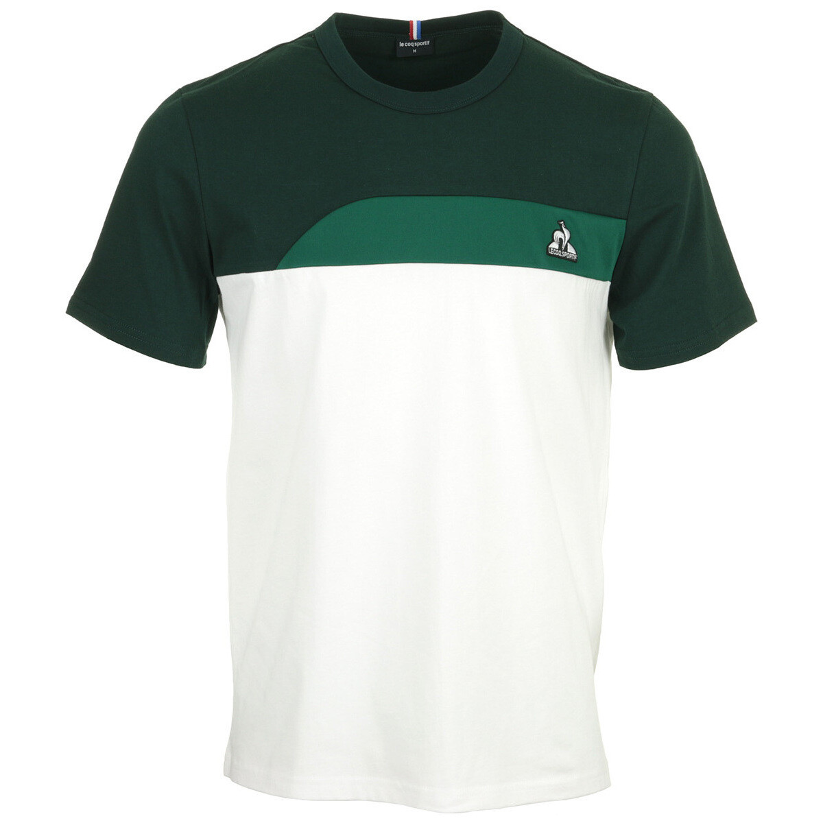 tekstylia Męskie T-shirty z krótkim rękawem Le Coq Sportif Saison 2 Tee Ss N°2 Biały