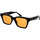 Zegarki & Biżuteria  okulary przeciwsłoneczne Retrosuperfuture Occhiali da Sole  America Orange 0K0 Czarny