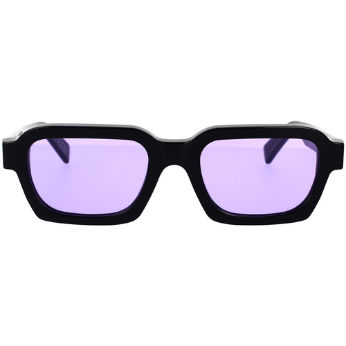 Zegarki & Biżuteria  okulary przeciwsłoneczne Retrosuperfuture Occhiali da Sole  Caro Purple 7C7 Czarny