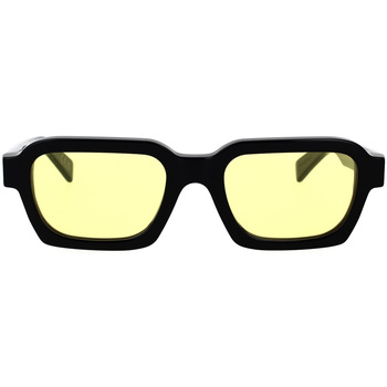 Zegarki & Biżuteria  okulary przeciwsłoneczne Retrosuperfuture Occhiali da Sole  Caro Yellow GZW Czarny