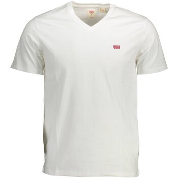 tekstylia Męskie T-shirty z krótkim rękawem Levi's 85641 Biały
