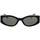 Zegarki & Biżuteria  Damskie okulary przeciwsłoneczne Jacquemus Occhiali da Sole  JAC4 C1 9258 Czarny