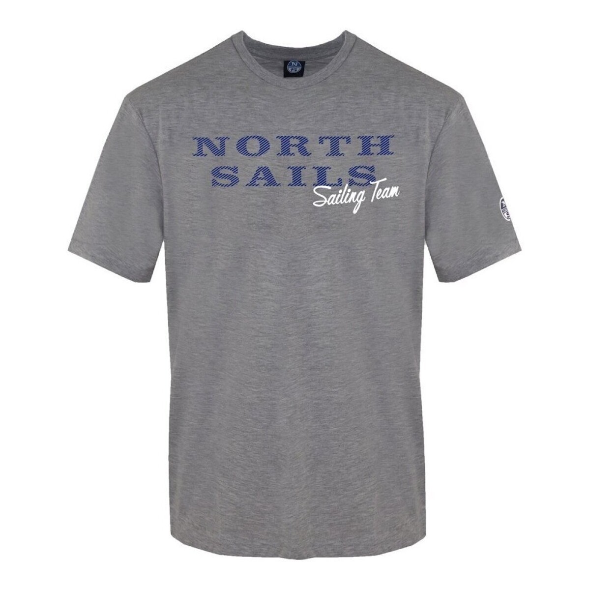 tekstylia Męskie T-shirty z krótkim rękawem North Sails 9024030926 Szary