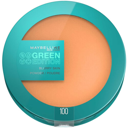 uroda Damskie Róże & pudry  Maybelline New York Green Edition Blurry Skin Face Powder - 100 Brązowy