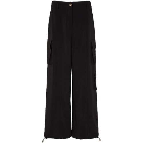 tekstylia Damskie Spodnie z pięcioma kieszeniami Liu Jo TA4146TS787 Czarny